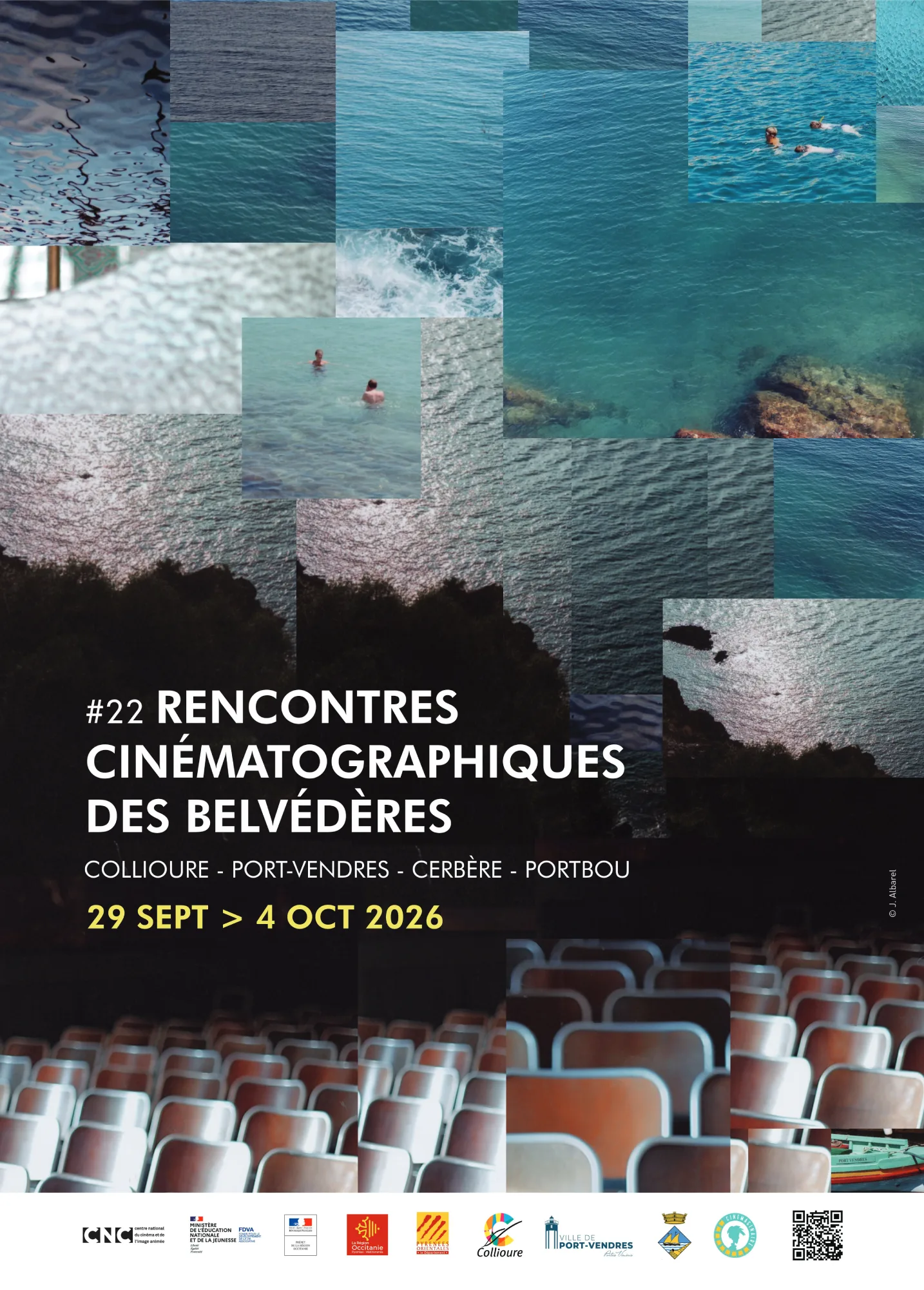 Affiche rencontres cinématographiques des Belvéderes 2026